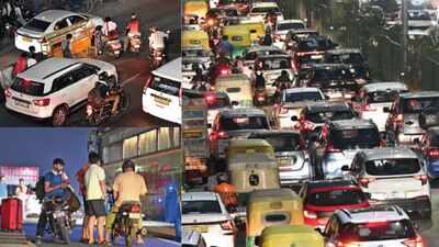 No red lights, still red every evening: Why Akshardham-Noida road chokes daily