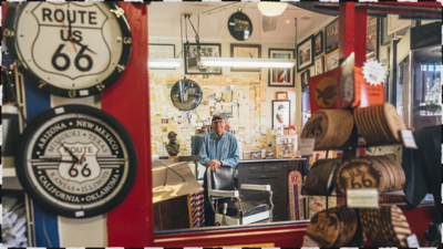 A new highway nearly killed his town. This 98-year-old 'Angel of Route 66' helped bring America's most famous highway back to life