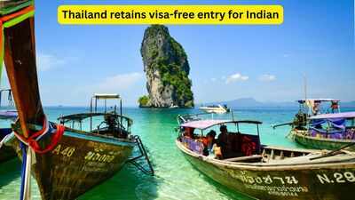 Thailand retains visa-free entry for Indian passport holders, but there's a catch: Stay duration reduced to 30 days