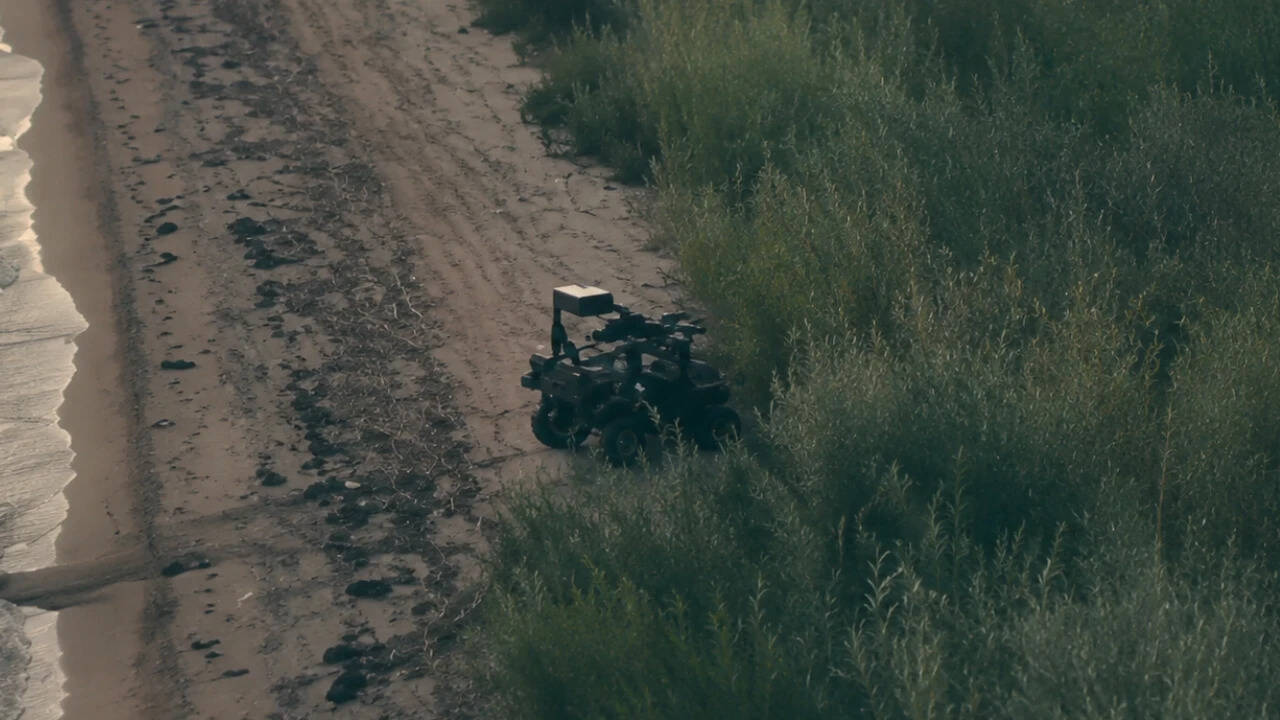 Ukraine deploys combat robot via sea drone in unprecedented assault on Russian-held Kinburn Spit