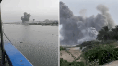 Watch: US strikes hit watchtower at Iran's Chabahar as Middle East conflict escalates