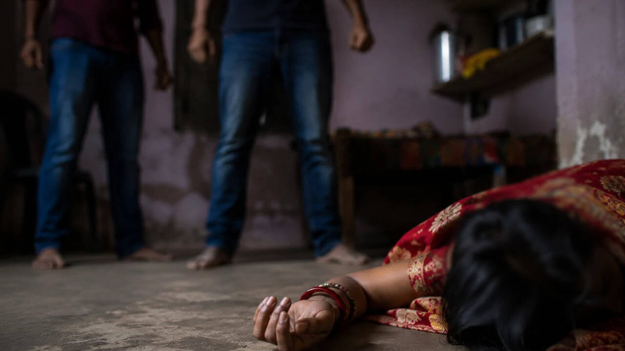 UP man, brother booked for strangling 22-year-old woman to death over dowry