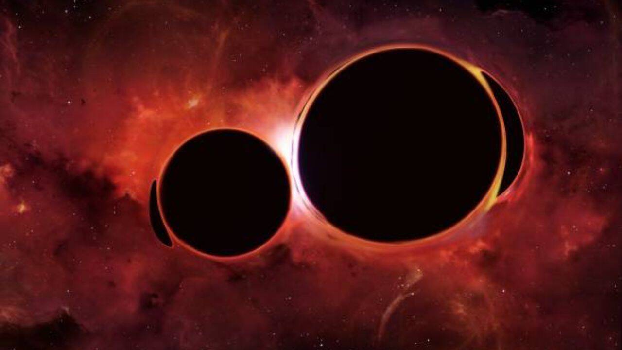 Cosmic collision 1.3 billion light-years away confirms Hawking prediction