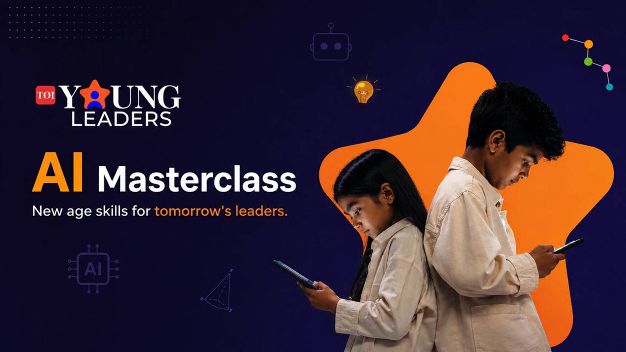 The future belongs to AI ready minds, enrol your child in the TOI AI Masterclass today