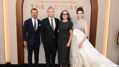 'The Odyssey' New York premiere red carpet: Anne Hathaway, Zendaya, Tom Holland, Christopher Nolan and more arrive in style
