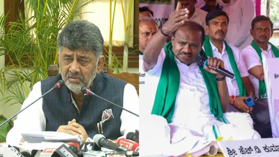 'If I denotify, I will have to be in jail': DK Shivakumar blames HD Kumaraswamy as shadow-boxing over Bidadi township intensifies