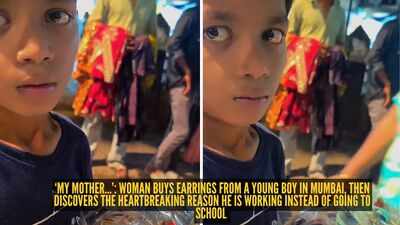 ‘My mother…’: Woman buys earrings from a young boy in Mumbai, then discovers the heartbreaking reason he is working instead of going to school