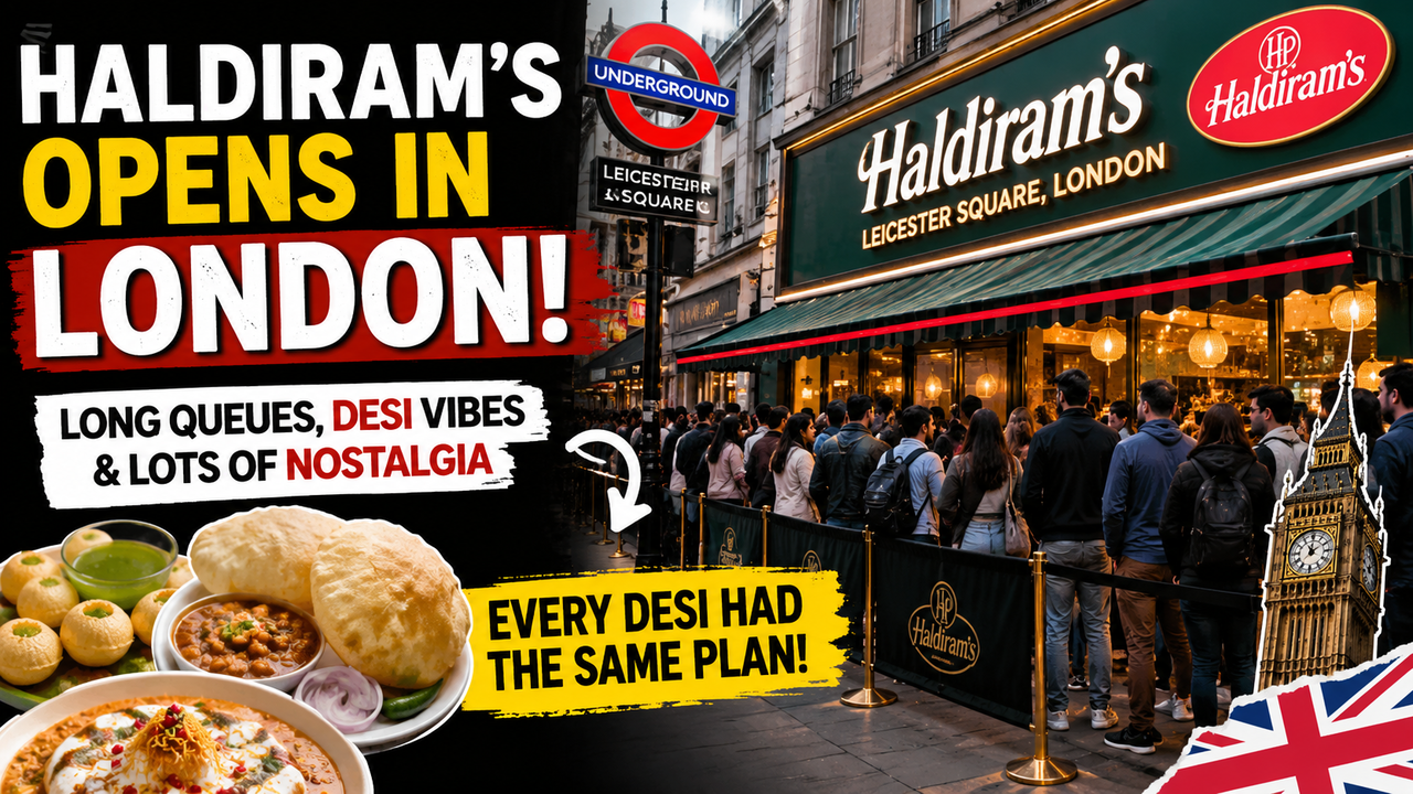 Haldiram's Opens in London, and the Internet Says Every Desi Had Same Weekend Plan