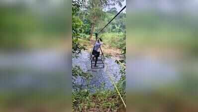Ropeway to roll: BLO takes adventurous route for SIR duty