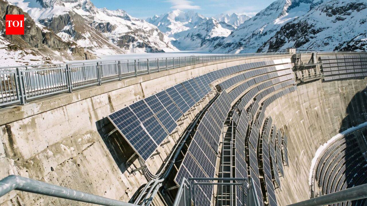 5,000 solar panels on an Alpine peak are producing three times more electricity thanks to snow reflection and colder temperatures