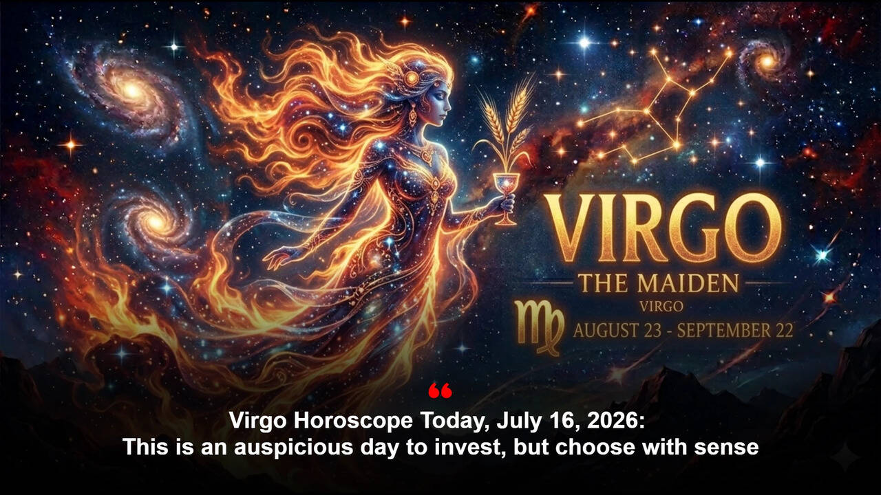 Virgo Horoscope Today, July 16, 2026: This is an auspicious day to invest, but choose with sense
