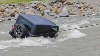 4 rescued from SUV stranded in swollen Balason river