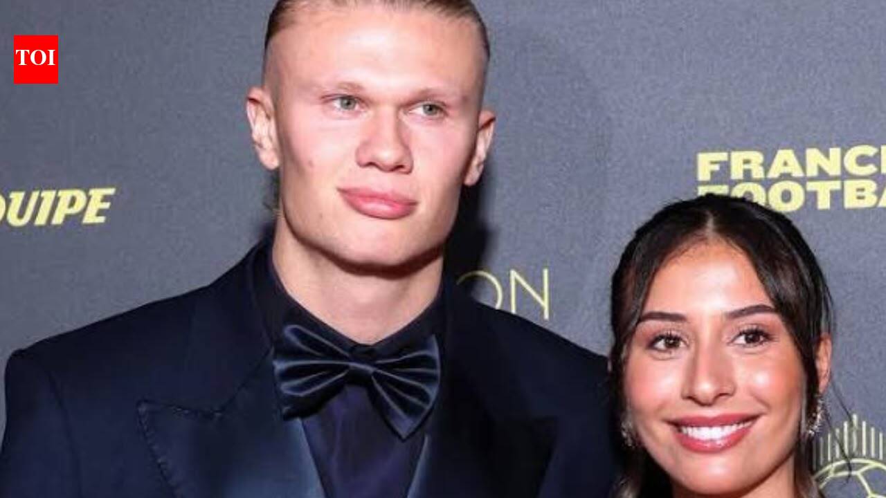 Erling Haaland turns heads with Isabel Haugseng Johansen at Dolce and Gabbana show after Norway World Cup heartbreak
