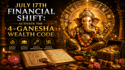 Financial Shift on July 17th : Activate the 4-Ganesha Wealth Code