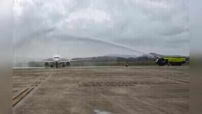 First international flight takes wing from Navi Mumbai airport, opening its global gateway