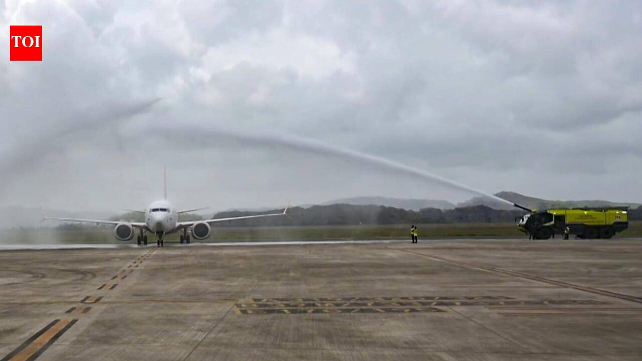 First international flight takes wing from Navi Mumbai airport, opening its global gateway