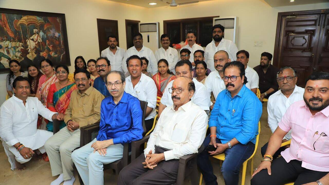 At Matoshree, Uddhav Thackeray hailed loyalty of Nashik Sena (UBT) corporators, says party's group leader