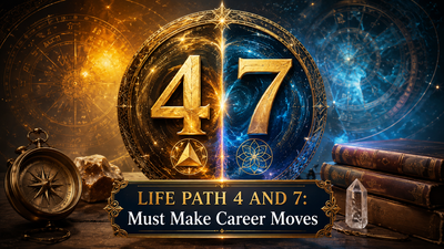 Life Path 4 and 7: Why the Universe Is Demanding You Make a Major Career Move Today