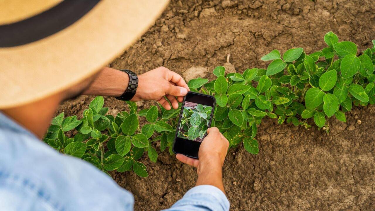AI leaf scanner to spot crop diseases before they spread