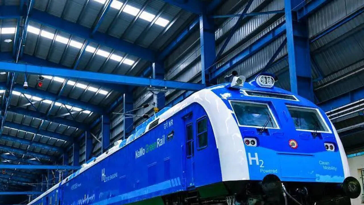 Hydrogen train reflects India’s march from ‘resolve to achievement’: CM | Chandigarh News  timesofindia.indiatimes.com