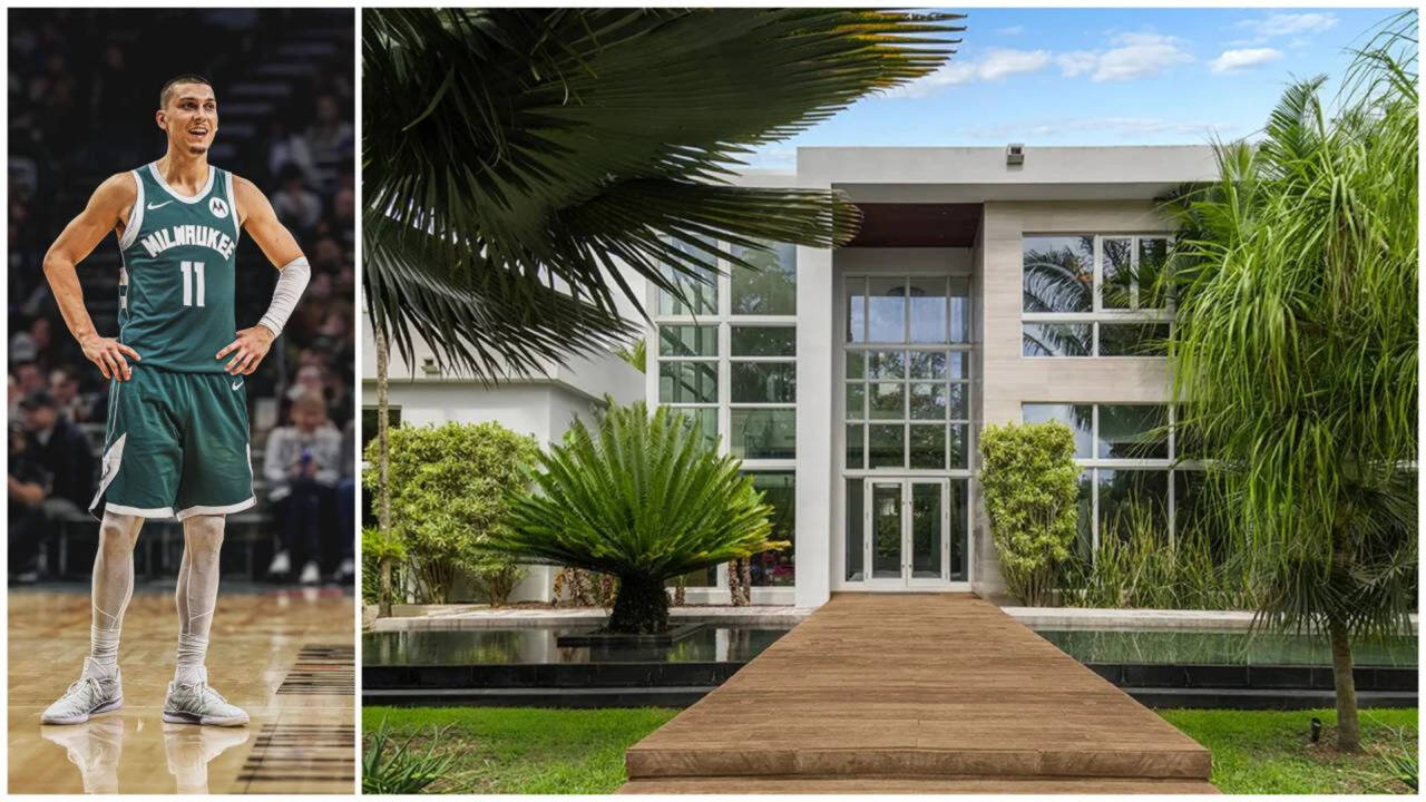 Tyler Herro puts his lavish $12 million Florida mansion up for sale after blockbuster Milwaukee Bucks trade
