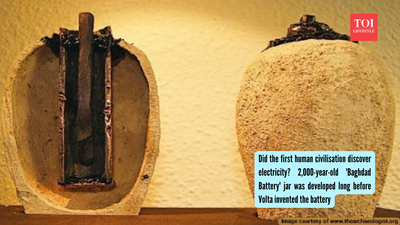 Did the first human civilisation discover electricity? 2,000-year-old 'Baghdad Battery' jar was developed long before Volta invented the battery