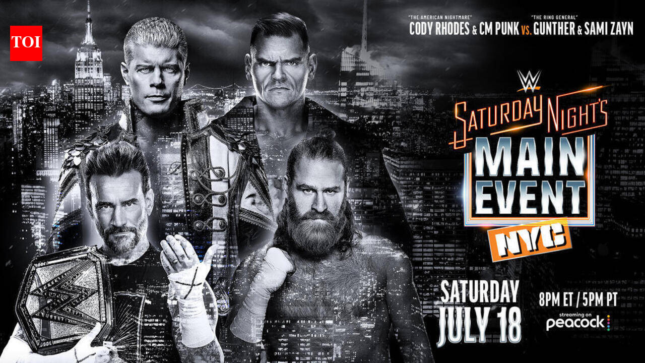 WWE Saturday Night's Main Event (July 18, 2026): US, UK, India, Brazil, Saudi Arabia, Japan, start timings, how to watch live, date, venue, full match card, and more