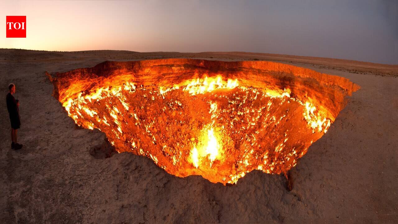 Why Turkmenistan’s decades old ‘door to hell’ is fading