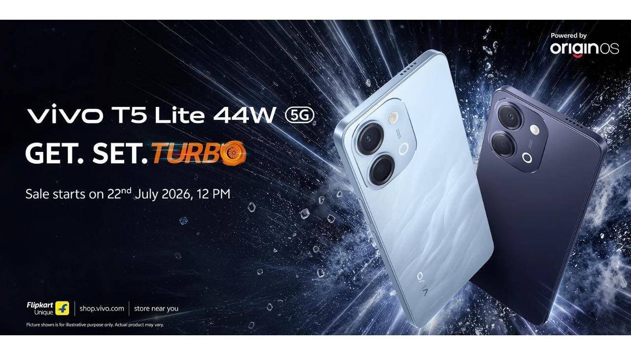 Vivo T5 Lite 44W with 6500 mAh battery, military grade certification launched in India: Price, specs and more