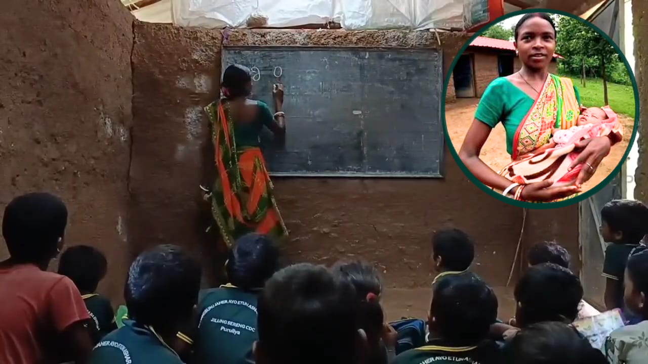 Meet Malati Murmu: The tribal woman from West Bengal who transformed her mud house into a free school for children