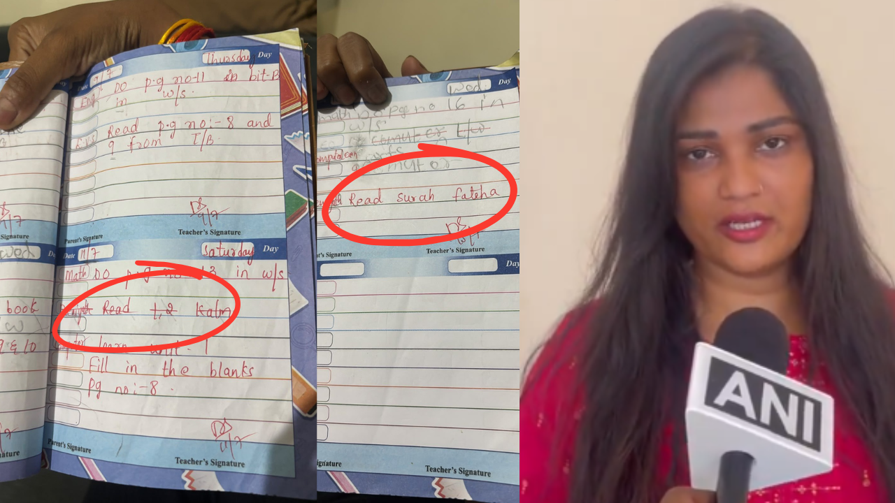 ‘Conversion mafia’, ‘education jihad’: Teacher sacked, but Hyderabad Kalma row deepens as BJP demands action against school