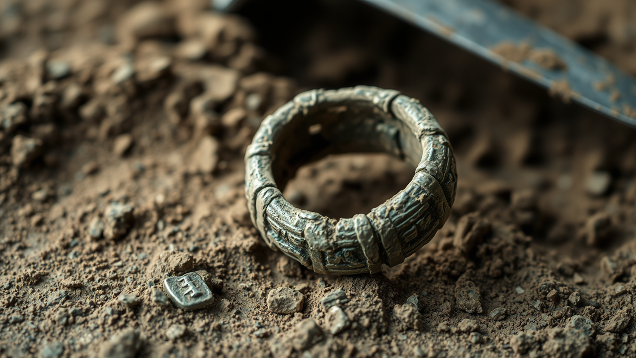 A 13-year-old boy hiking near Haifa thought he had found a rusty bolt, but it turned out to be an 1,800-year-old Roman ring