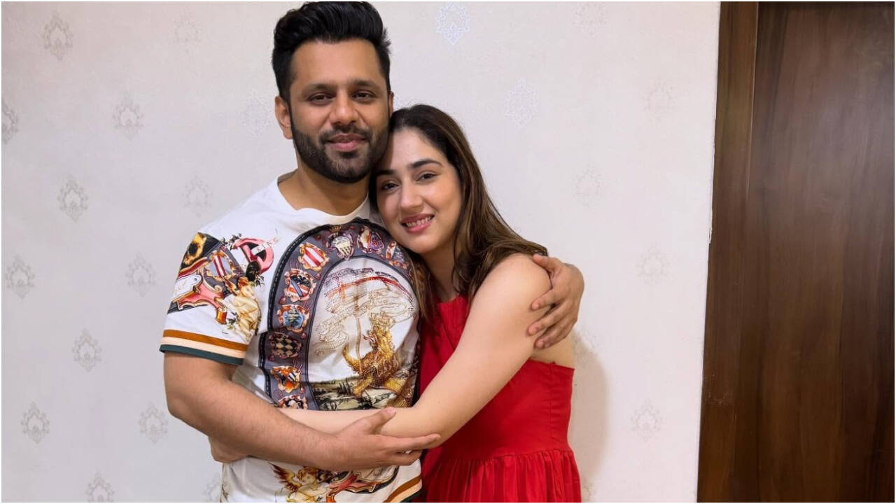 Rahul Vaidya and Disha Parmar celebrate 5 years of marriage; Disha writes she is ‘living her dream life’