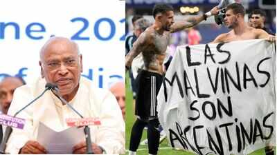 Evening newswrap: Kharge writes to PM over revised delimitation proposal; Falklands poster row spills over after World Cup clash, and more