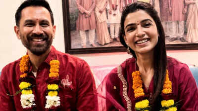 Mom-to-be Samantha Ruth Prabhu celebrates intimate baby shower with Raj Nidimoru; See PICS