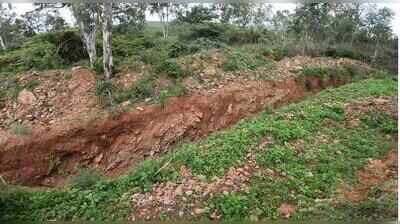 Flawed trenches, shrinking habitat fuel wildlife conflict in Channagiri