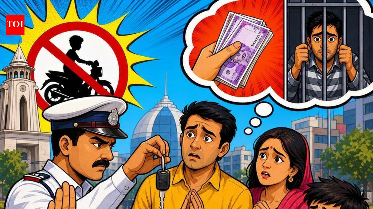 Rs 25,000 fine, 6 months jail for parents giving vehicles to minors