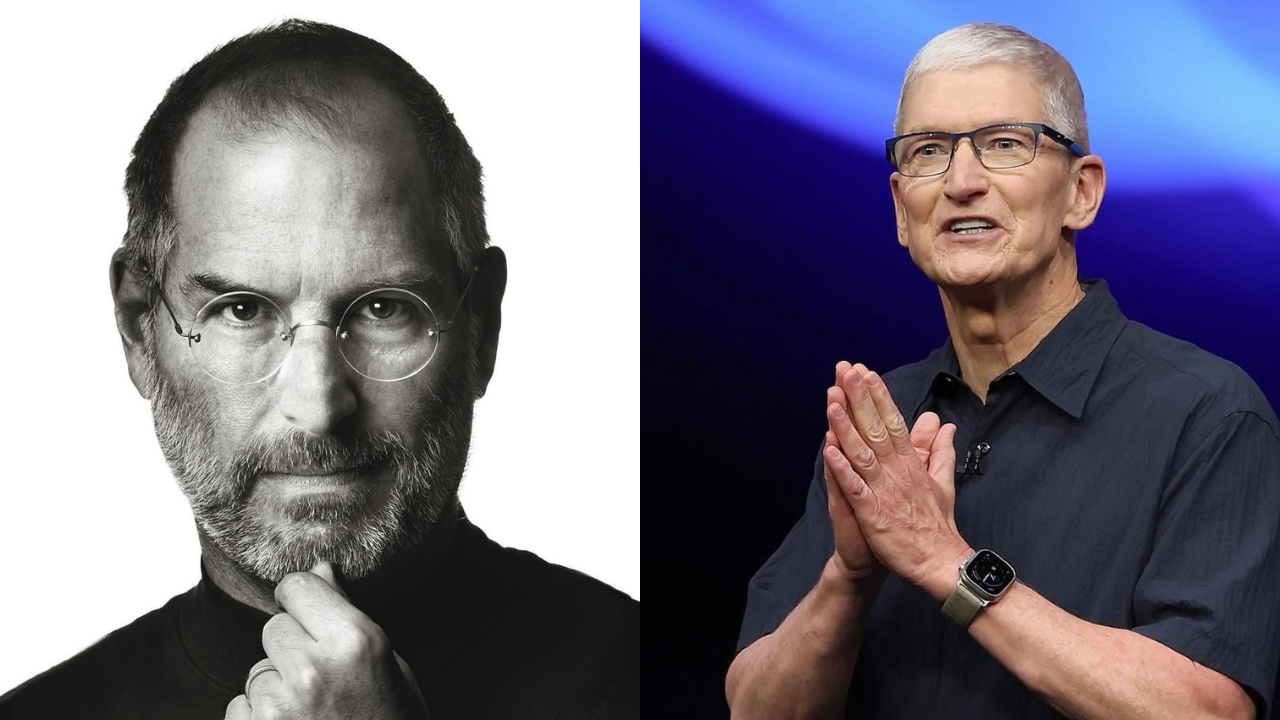 Steve Jobs built Apple's vision, Tim Cook scaled its success: How two vastly different leadership styles shaped a $4 trillion company