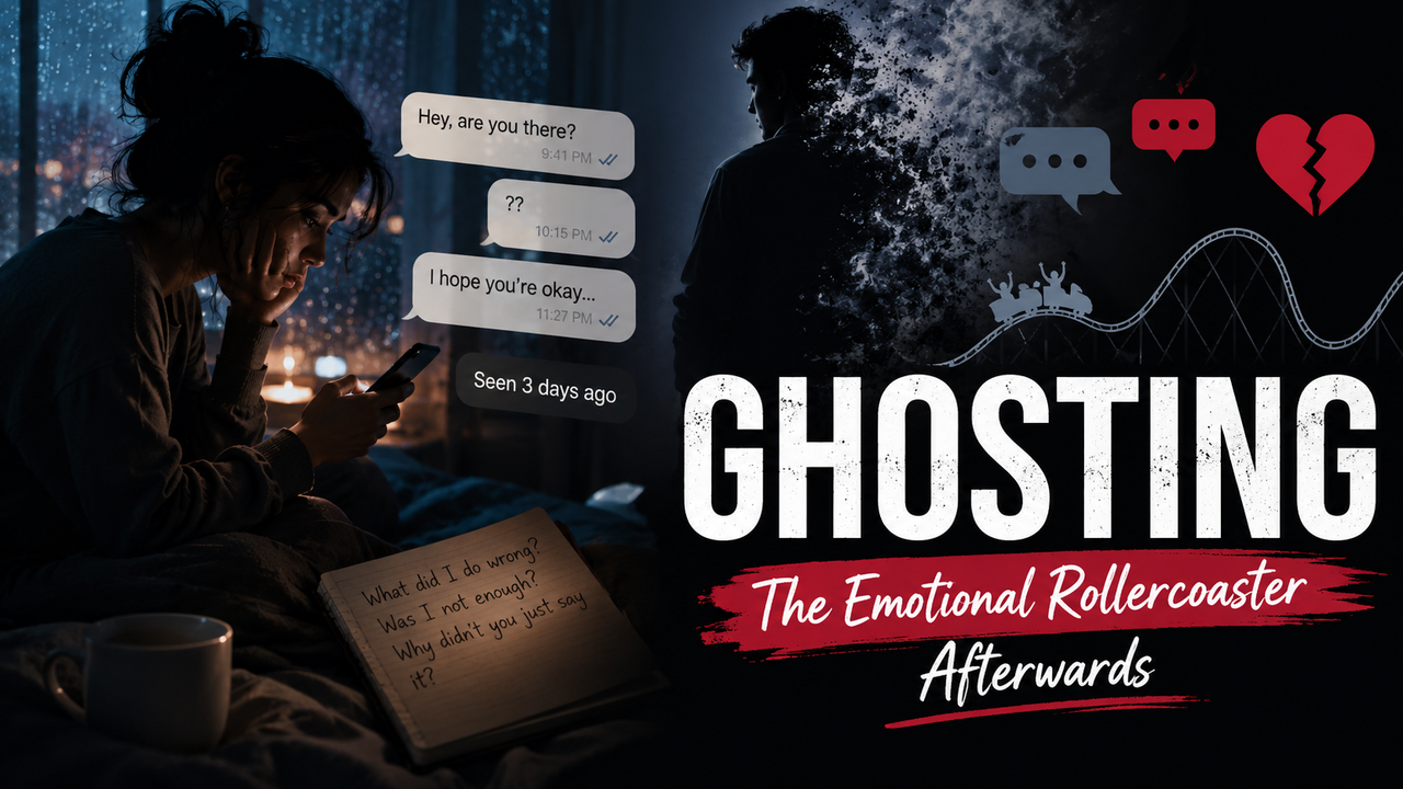 Ghosting and the Emotional Rollercoaster That Follows
