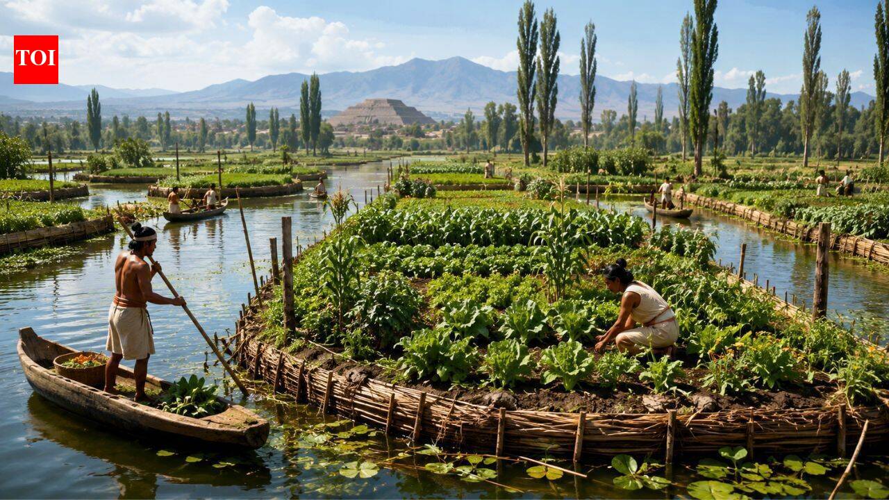 Mexico’s ancient farmers turned lakes into fertile farmland 1,000 years ago by building artificial islands from mud, plants and trees