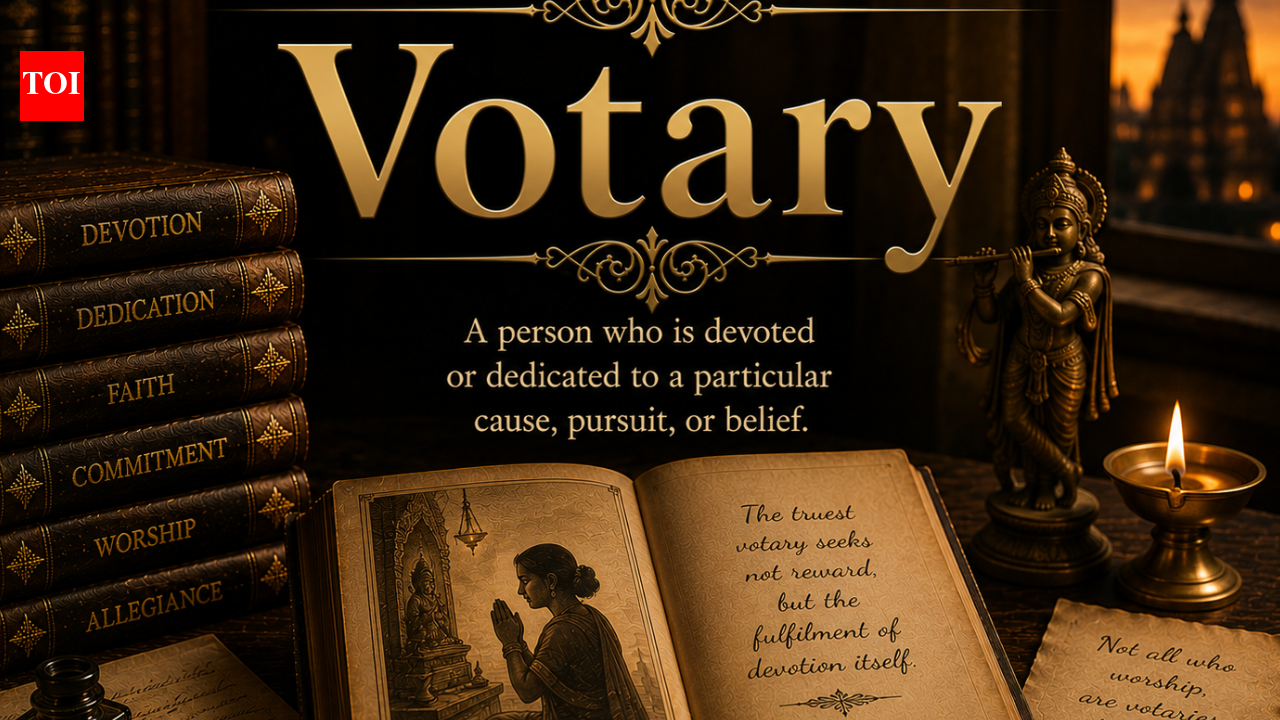 Word of the day: Votary