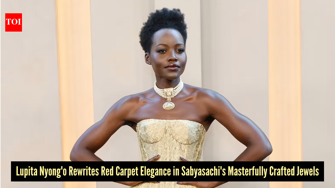 Lupita Nyong'o gives Indian heritage a Hollywood moment in Sabyasachi High Jewellery