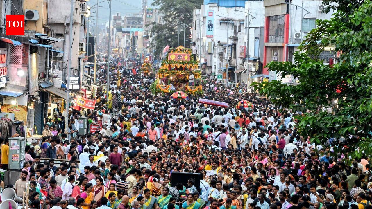 Jagannath Rath Yatra draws thousands as chariots roll through Vizag ...