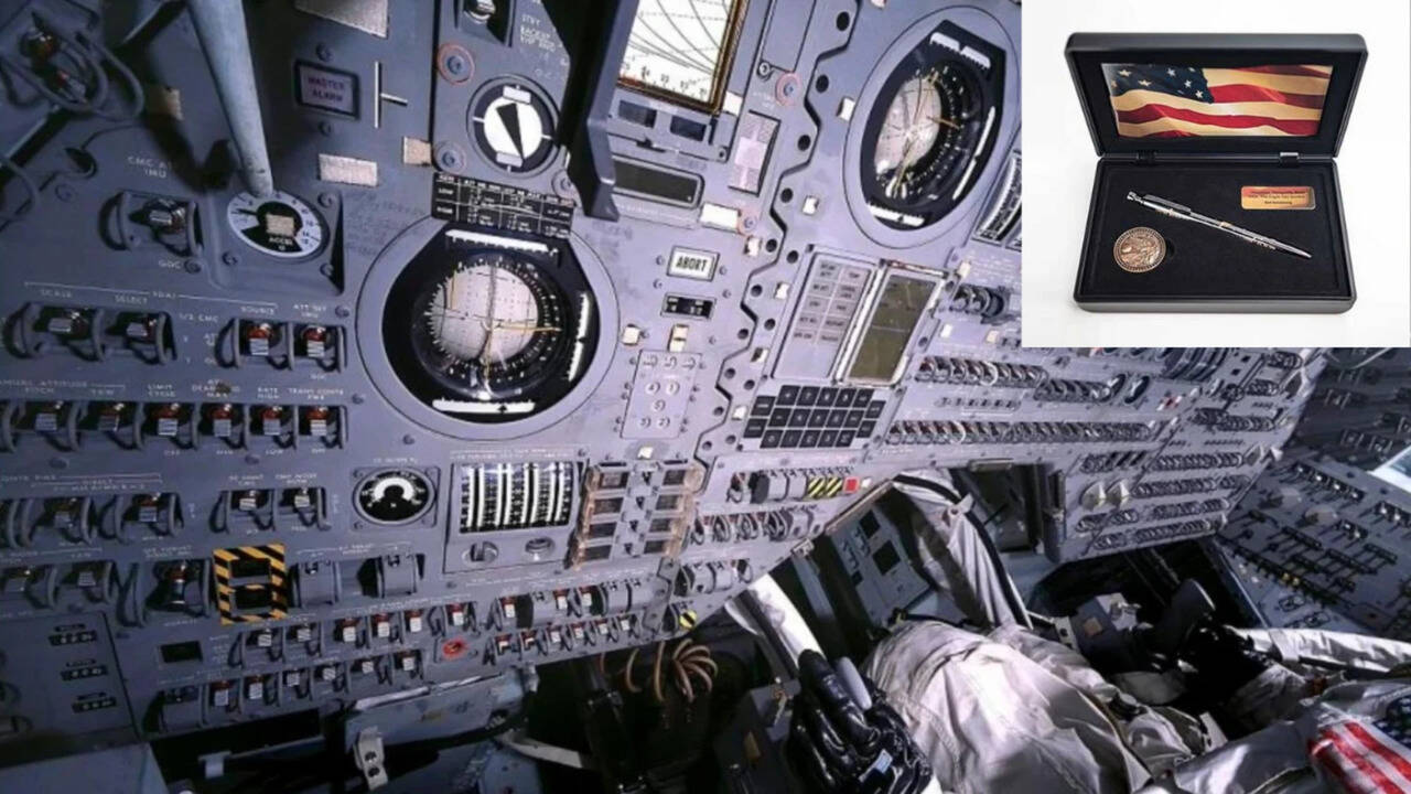 This ordinary pen helped save Apollo 11 astronauts, now it has sold at auction for an $857,600