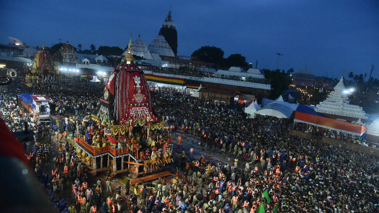 2 dead, 78 in hospital after rath yatra crowd surge in Puri