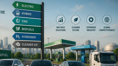 India's clean mobility shift won't be EV-only; hybrids, CNG, hydrogen and biofuels to share the road