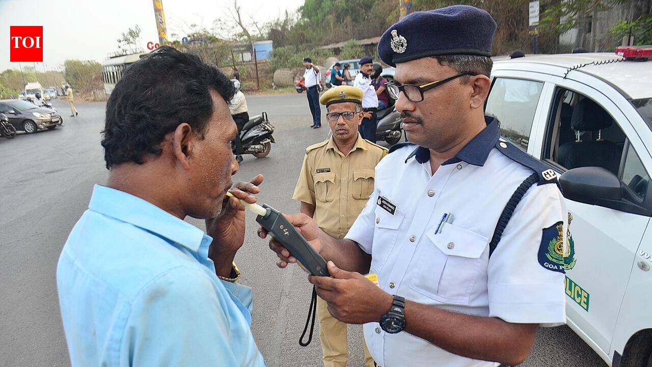 On average, nine drunk drivers booked every day during first half of 2026