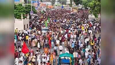 Devotion on wheels: Thousands join celebration of faith
