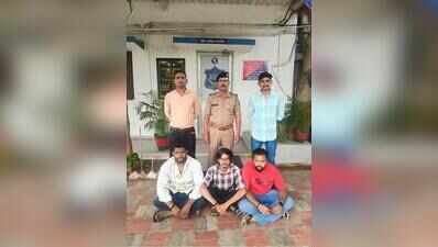 Ex-staffer nabbed for trying to extort Rs 10 lakh from perfume trader
