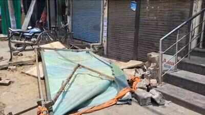 Two labourers killed as shop canopy collapses after rain in Fbd